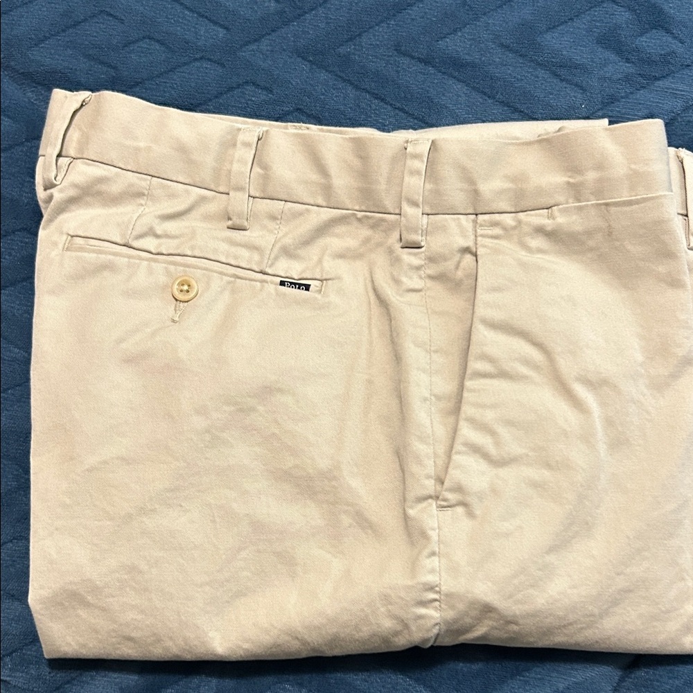 Polo Ralph Lauren stretch classic fit khaki pants Size 34 x 32 - Picture 7 of 7